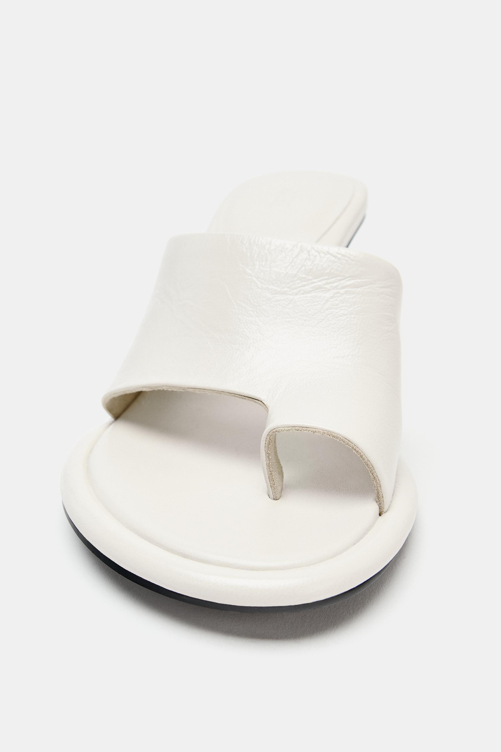 LIMITED EDITION LEATHER HEELED SANDALS